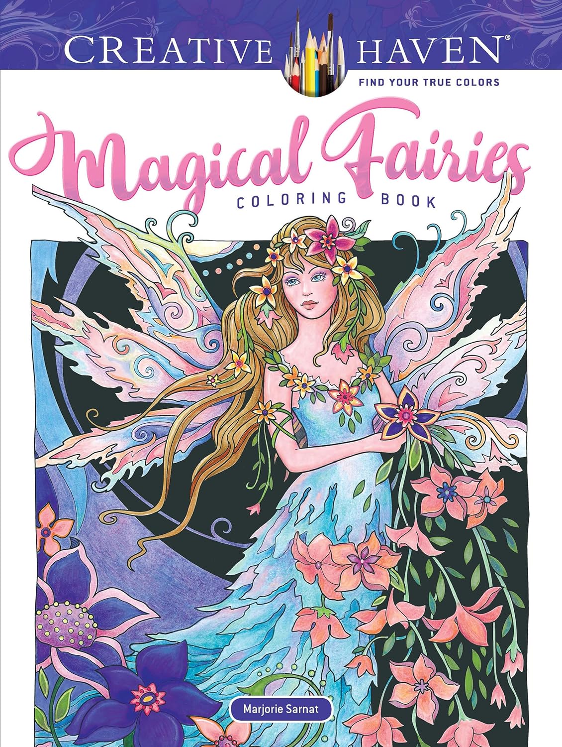 Magical Fairies Coloring Book image from Amazon