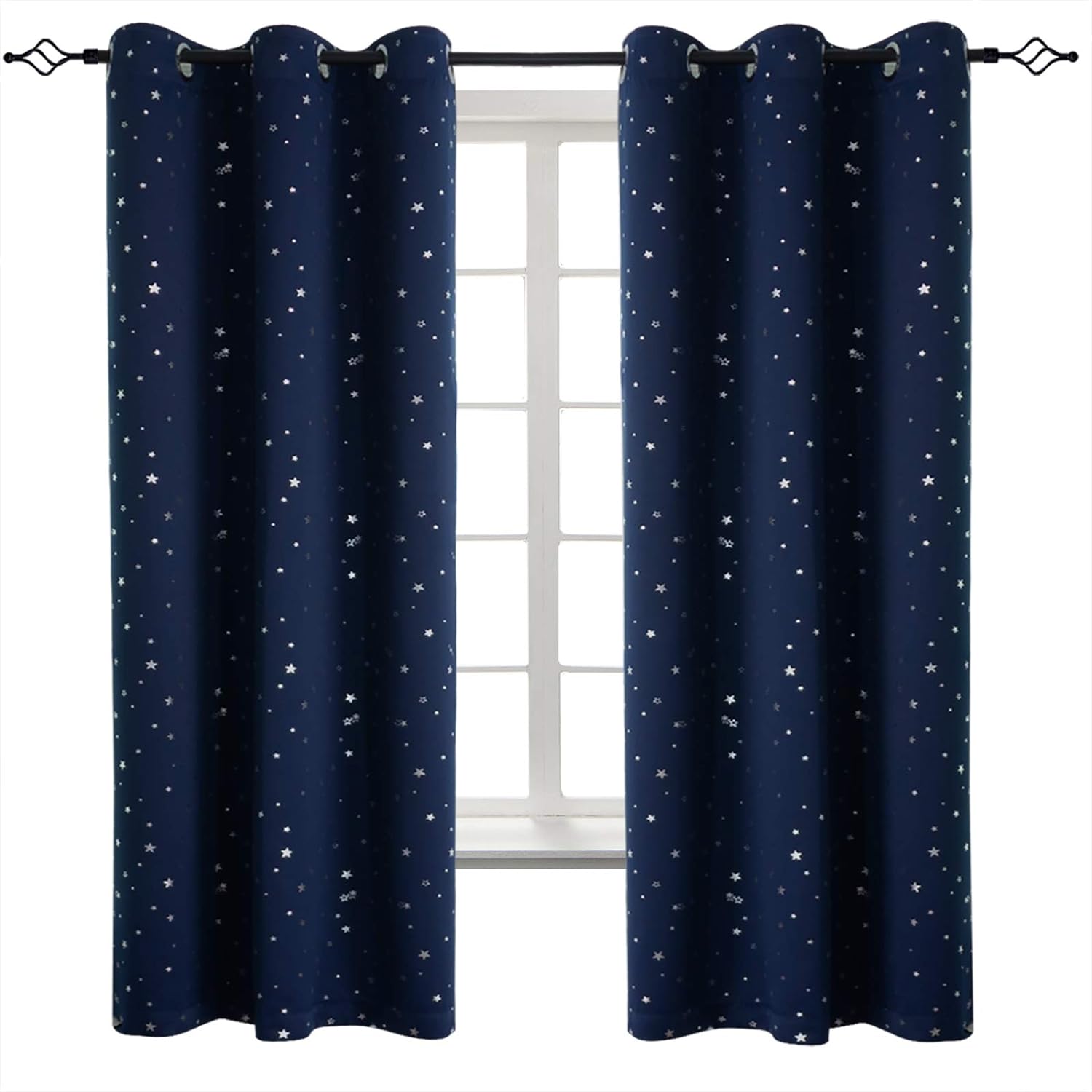 BGMent Star Blackout Curtains on Amazon