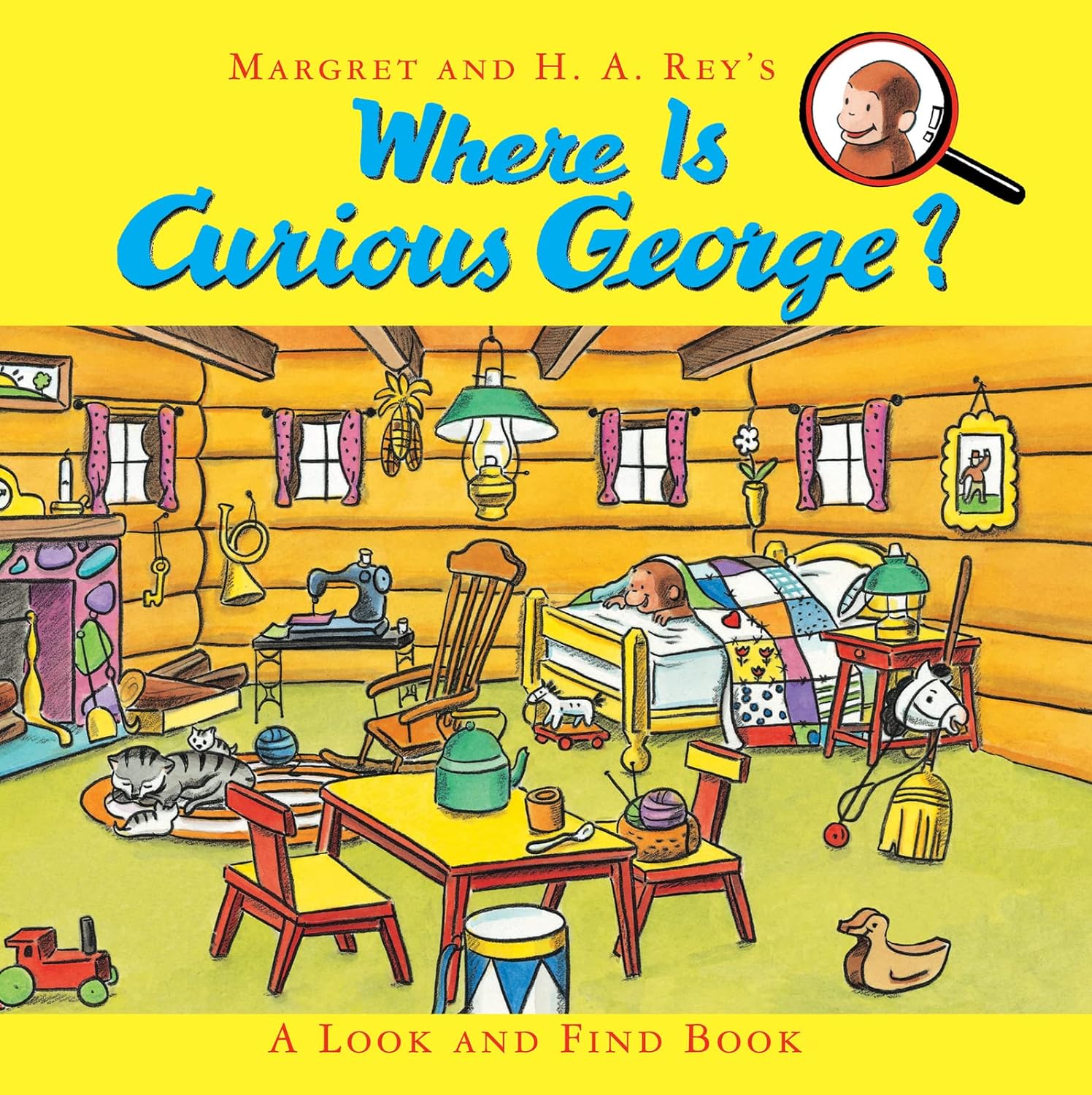 A simple look and find book featuring George. Where Is George? A Look and Find Book on Amazon