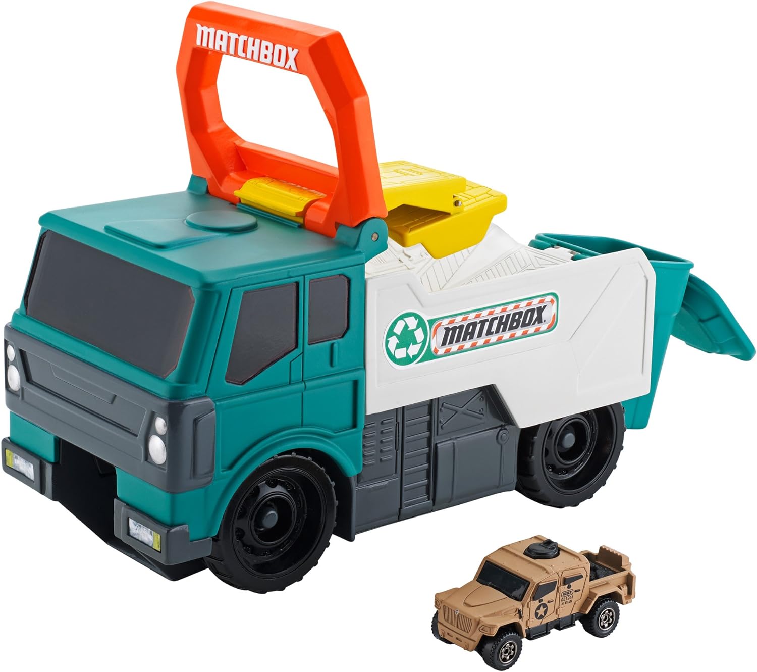 Matchbox Power Launcher Garbage Truck on Amazon