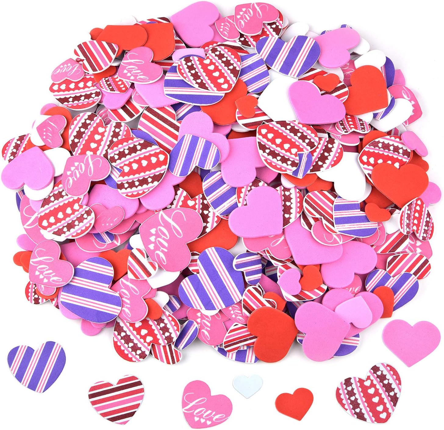600 Piece Heart Stickers on Amazon