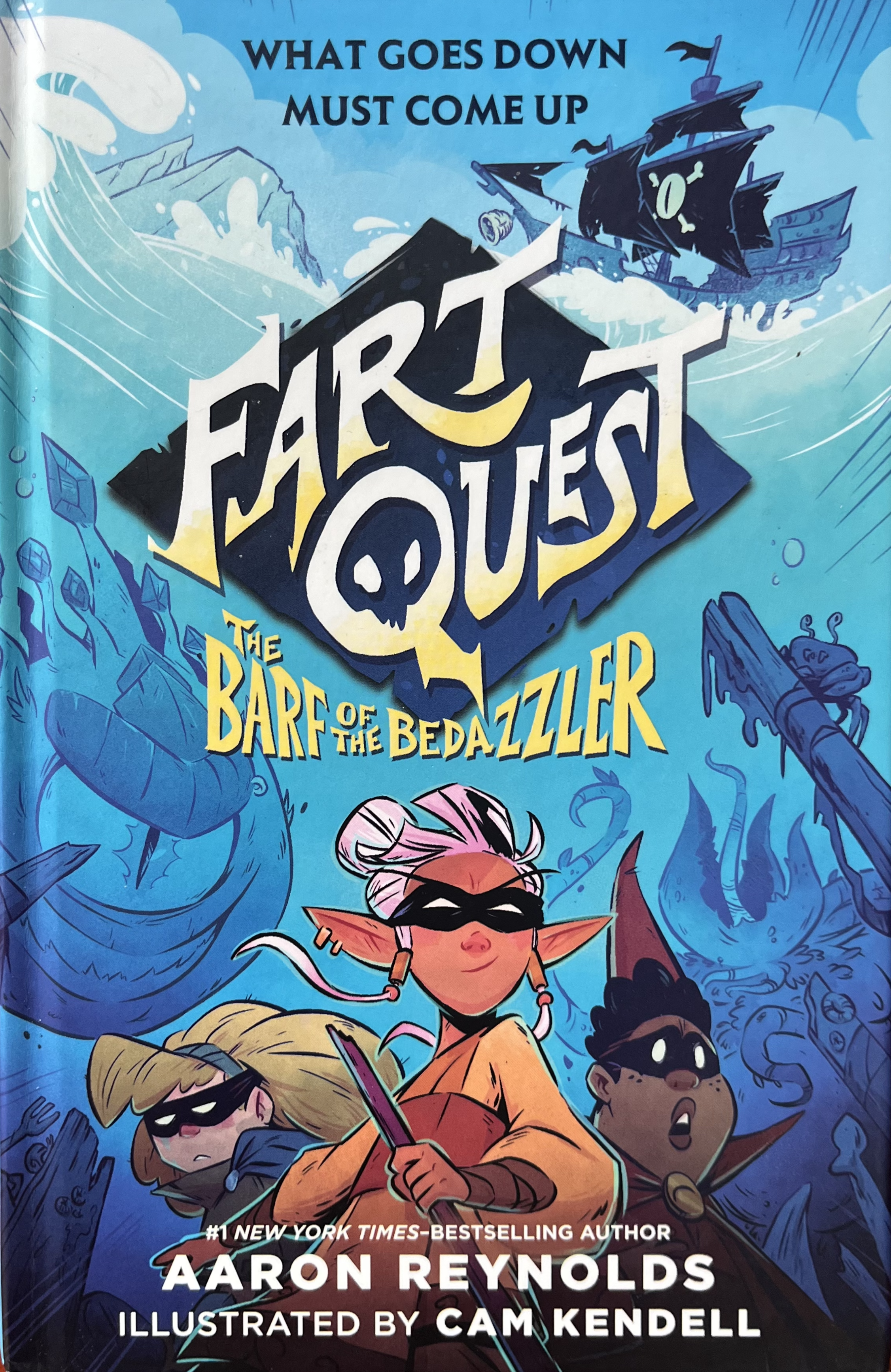 Fart Quest The Barf of the Bedazzler book by Aaron Reynolds