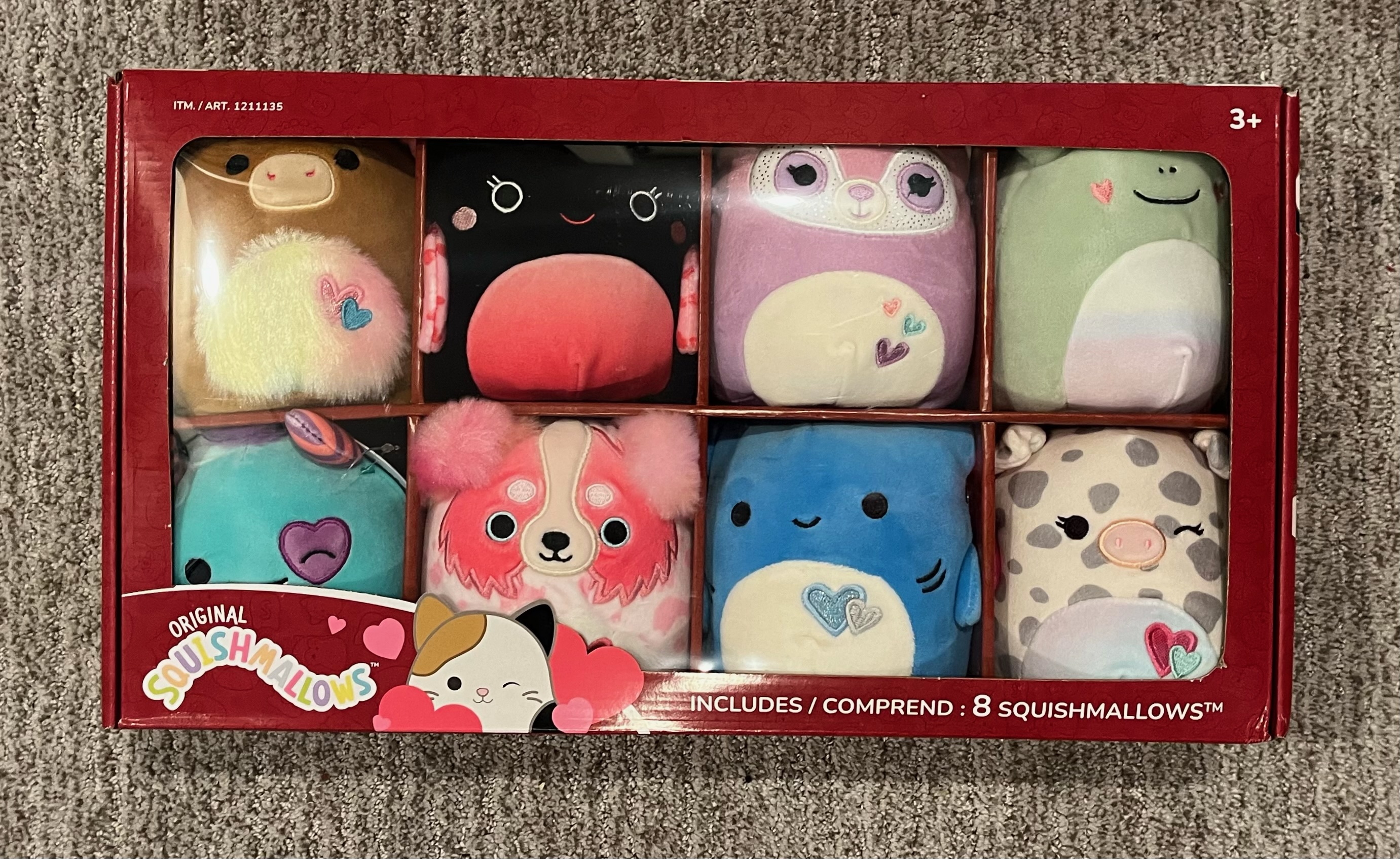 Costco Squishmalllows 5 Inch Plush 8 Pack