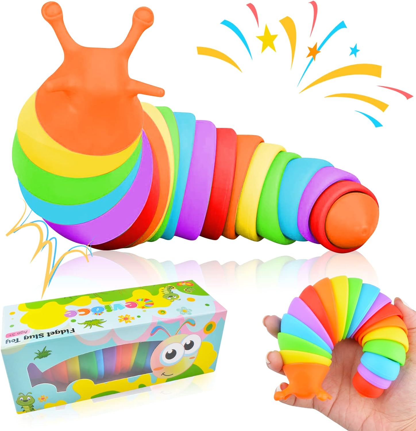 Cevioce Slug Fidget Toy on Amazon