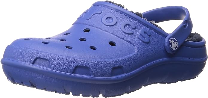 Crocs Kids' Hilo Lined Clog blueon Amazon