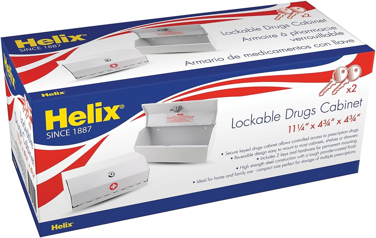 Helix Prescription Drug Cabinet on Amazon