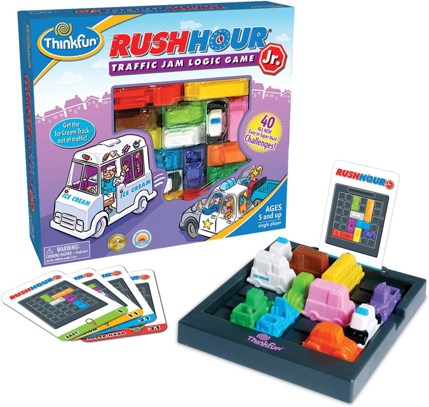 Rush Hour Jr Logic Game for Kids on Amazon